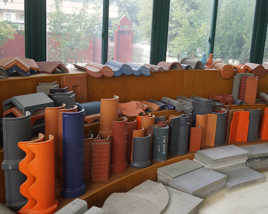 展厅小瓦系列产品照片