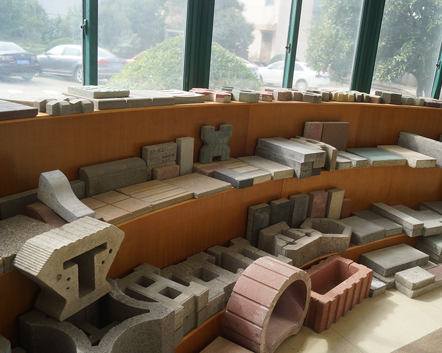 展厅干法混凝土制品照片